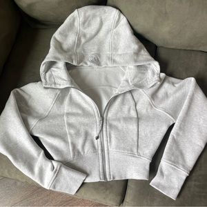 Lululemon Scuba Full Zip Cropped Size 4